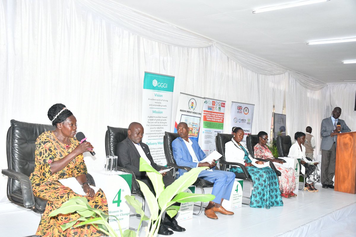 GggiUganda's tweet image. Key insights on driving climate action from grassroots to global policy at the Women in Climate Change Research Symposium as organized by @OfficialMubs with support @GggiUganda, @giz_uganda, @NREP_Uganda, @CCD_UG
#WiCCA2025 #WomenInClimate #YouthInAction