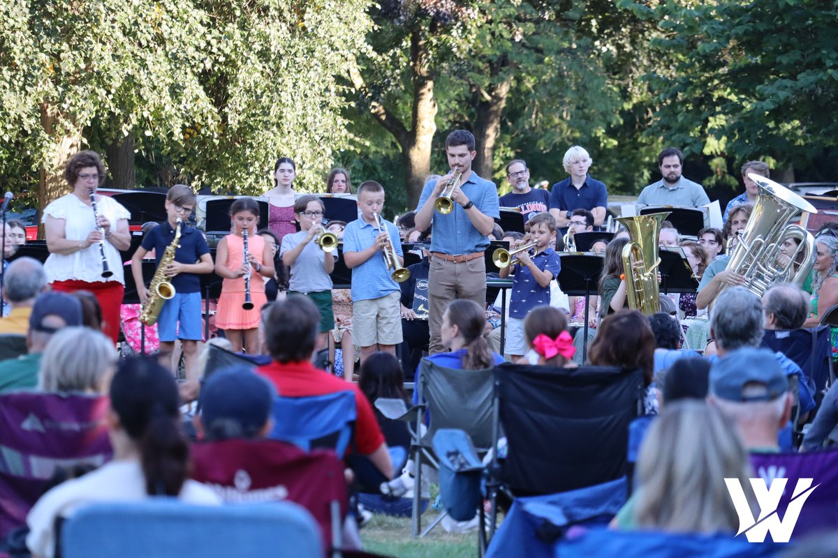 WCSD_K12's tweet image. Incredible night of music at Island Park for the Summer Community Band and Chorus Concert!
This is the first year we featured chorus!
The District also recognized Matt Cool for his 20 years of summer music dedication. Thank you for your commitment to music excellence!
