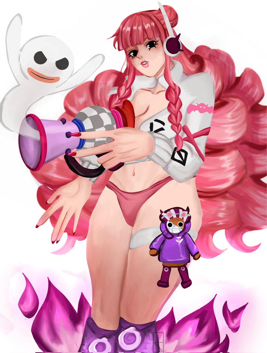 Egghead Perona ~ 👻🔫 
#onepiece #perona #ペローナ