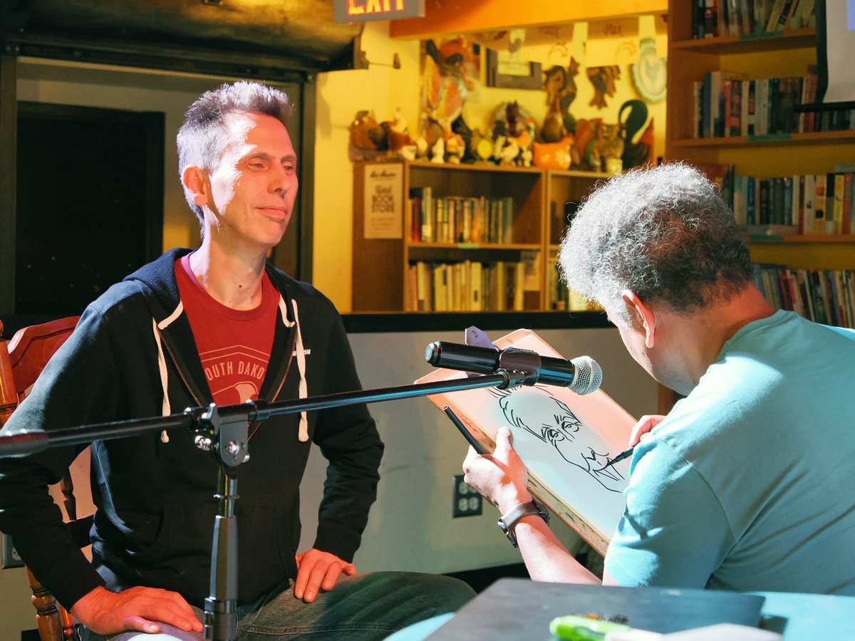 I appreciate my friend Amber Zora, a talented artist, for sharing these beautiful pictures from my last performance drawing caricatures at the Red Rooster Coffeehouse. #caricature #artist #siouxfallsartists #artistsofinstagram #artwork