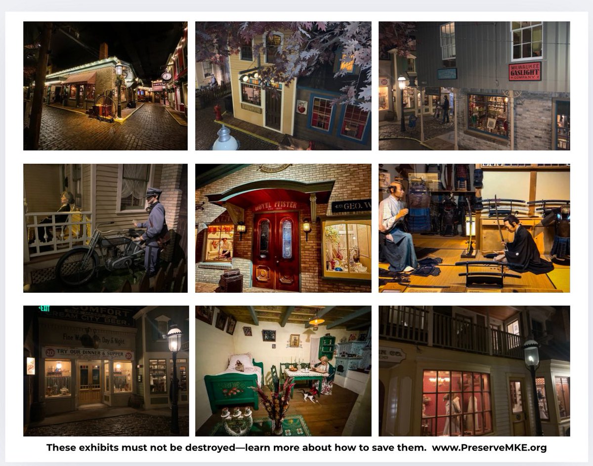 CoriHousto33457's tweet image. Post 2: The Wordplay Game
MPM says the @MKEPublicMuseum “collections” will move.
But what’s in a word?
Here’s the trick:
They’ve redefined what’s in the collection—and what isn’t.
The Streets of Old Milwaukee?
Not a collection.
The European Village?
Not a collection.
The…