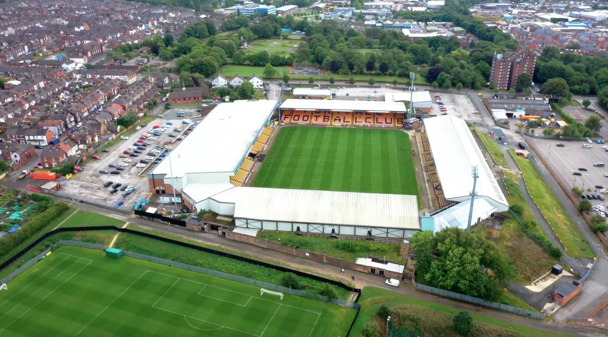Port Vale FC (@officialpvfc) on Twitter photo Vale Park Community Campus: coming soon! 🤩
We're delighted to announce that - ahead of our 150th anniversary season - Port Vale Football Club, <a href="/PVFCFoundation/">Port Vale Foundation</a> and <a href="/SoTCityCouncil/">Stoke-on-Trent CC</a> have secured £2.3 million in Government funding to transform Sproson Park and the surrounding areas Vale Park Community Campus: coming soon! 🤩
We're delighted to announce that - ahead of our 150th anniversary season - Port Vale Football Club, <a href="/PVFCFoundation/">Port Vale Foundation</a> and <a href="/SoTCityCouncil/">Stoke-on-Trent CC</a> have secured £2.3 million in Government funding to transform Sproson Park and the surrounding areas