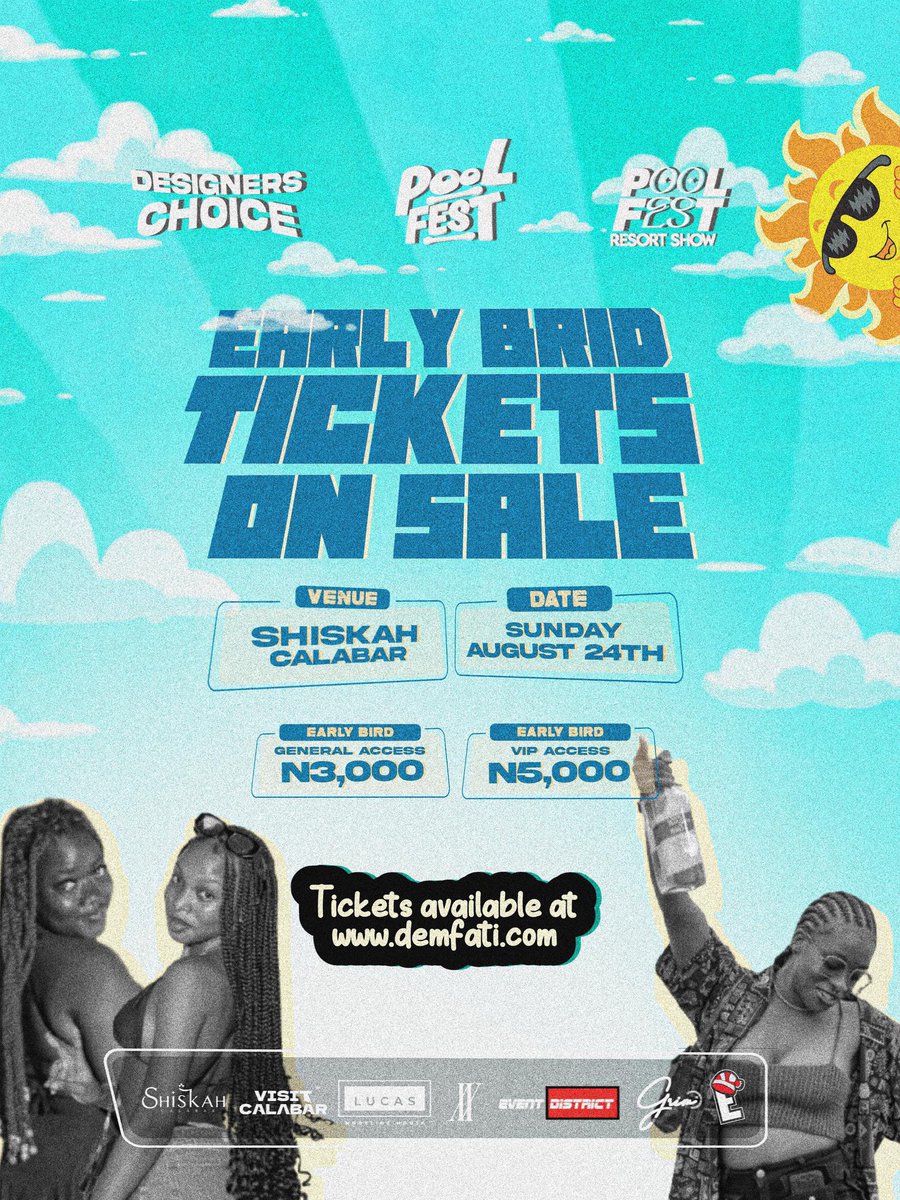 sudofestus's tweet image. I want to go for an actual pool party with water guns, baddies🥵 mad DJ sets! 🔥🎉
Anyways I just want to tell you guys that I finally found one
Let’s go!
eventdistrict.demf.site