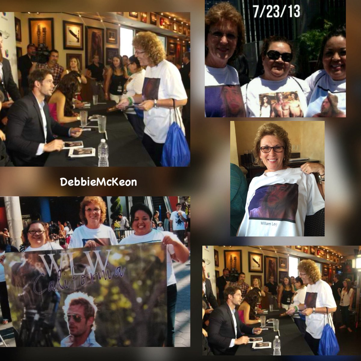 A friend won tickets on a radio station for a Meet &amp; Greet on July 23, 2013 with <a href="/willylevy29/">William Levy</a> 
My first time meeting William! 
William was Great, he even signed my shirt! He’s the Best! 
It was at University City Walk promoting La Tempestad! 
Hosted by El Gordo y la Flaca.