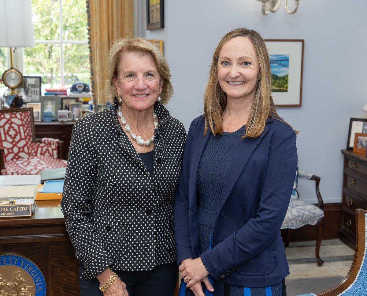 Shelley Moore Capito (@sencapito) on Twitter photo Great to see BridgeValley Community and Technical College President Casey Sacks yesterday!
I appreciated hearing about her current role with the <a href="/usedgov/">U.S. Department of Education</a> focusing on workforce development.
Thanks for sharing your experience and expertise! Great to see BridgeValley Community and Technical College President Casey Sacks yesterday!
I appreciated hearing about her current role with the <a href="/usedgov/">U.S. Department of Education</a> focusing on workforce development.
Thanks for sharing your experience and expertise!