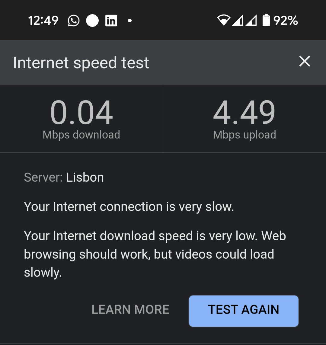 Amegaxi's tweet image. Dear @TelecelGhana,
Your FBB is really really bad. We pay a whole lot of money monthly and this speed on the regular is shameful