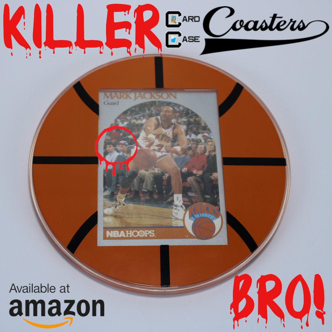 CardCoasters's tweet image. What ever cards are in your CARD CASE COASTERS, they are sure to SLAY! Just like this infamous Menendez brothers cameo card, all your cards will look KILLER in our sleek, stackable, water resistant, Coaster Cases!
Order online at Amazon, they are selling out fast...…