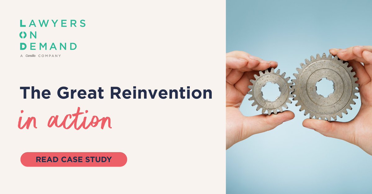 A global professional services firm embraced AI with intention not just innovation by embedding one of LOD's legal experts into their team.

See the Great Reinvention in action and discover how a targeted shift made a strategic impact: lodlaw.com/the-great-rein…