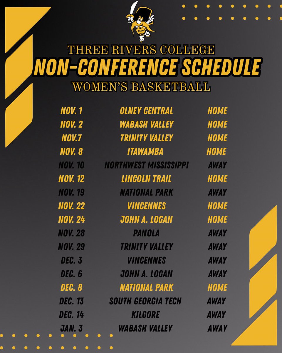 🚨It’s here! Check out our Non-Conference Schedule!🚨