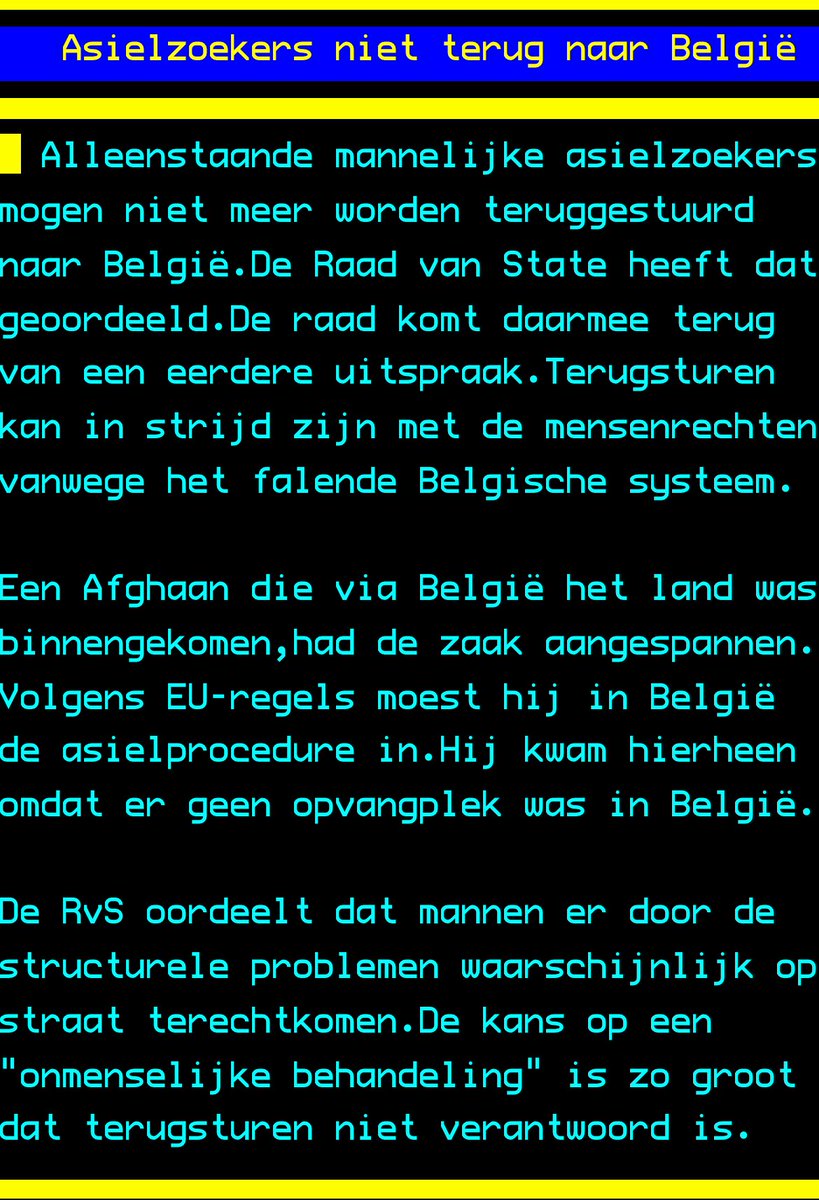 Blog24NL's tweet image. Gaat best lekker in dit land en de door #D66 gestuurde raad van state.
Omdat Belgie er een puinhoop van maakt zetten we hier de deur gewoon open. Maar deze uitspraak zal vast geen aanzuigende werking hebben toch ?
@geertwilderspvv @cdavandaag @VVD @BoerBurgerB @JuisteAntwoord…