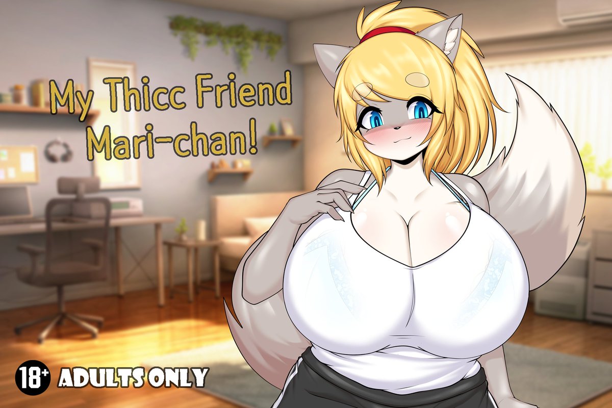 My Thicc Friend Mari-Chan! (Visual Novel Game)
Ever wondered what it’s like to have some... fun with your childhood friend Mari? 
patreon.com/posts/134770531
