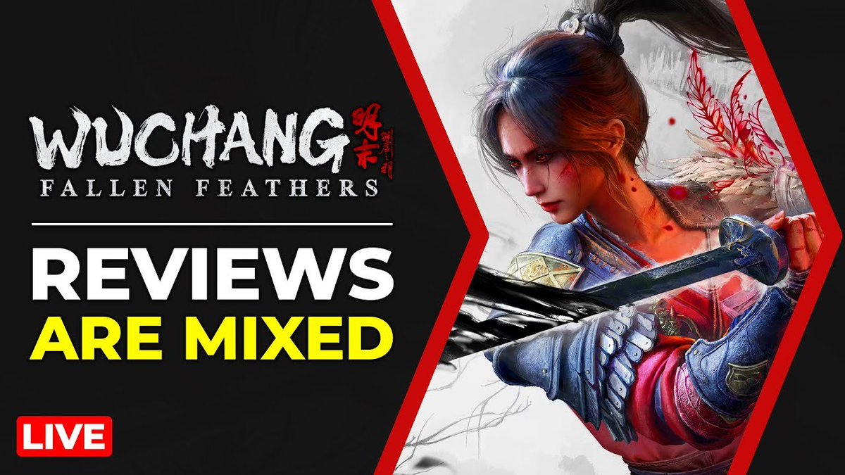 ReforgeGaming's tweet image. Wuchang Fallen Feathers Review Roundup
YT - youtube.com/live/sJPOLfN_P…
Twitch - twitch.tv/reforgegaming