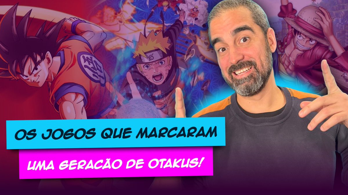 Se você é otaku e gamer, esse papo é pra você! 🧠🎮
No novo corte do #XDOMEON, o <a href="/Lord_Tomik/">LordTomik</a>  e o @gruntartv relembram os jogos de anime que marcaram uma geração!
Naruto, Dragon Ball, One Piece… qual te pegou de jeito?
Clique aqui👉 youtube.com/watch?v=IlyeDs…
#Animes #PodcastGamer