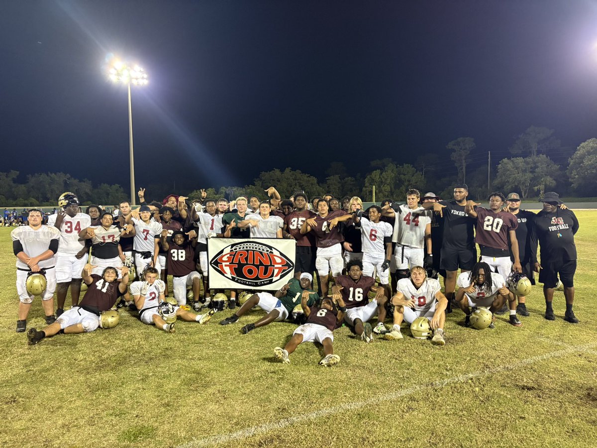 Grind It Out Team Camp - Session 3 <a href="/LakeGibsonFB/">LAKE GIBSON BRAVES FOOTBALL</a>