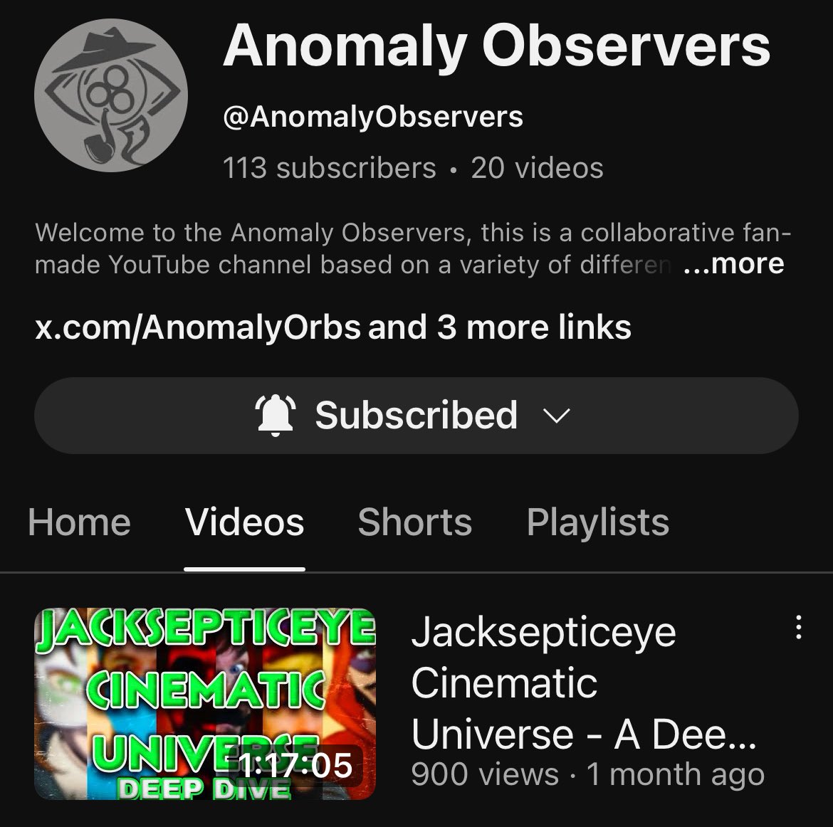 We thank you all so much for 900 views on our video!

This passed our expectations so much and now we are almost at 1k!

This means a lot to us 🥹

~ 🩷

#jacksepticeye #anomalyobservers