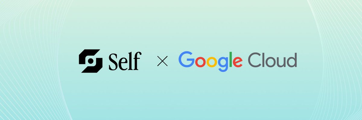SelfProtocol's tweet image. 🚨 Breaking news: @GoogleCloud is integrating Self's proof-of-humanity ZKPs to bring new use cases powering AI adoption & Web3 innovation for human users
🧵 Read more about how Google Cloud & Self are ushering in the era of data privacy ↓