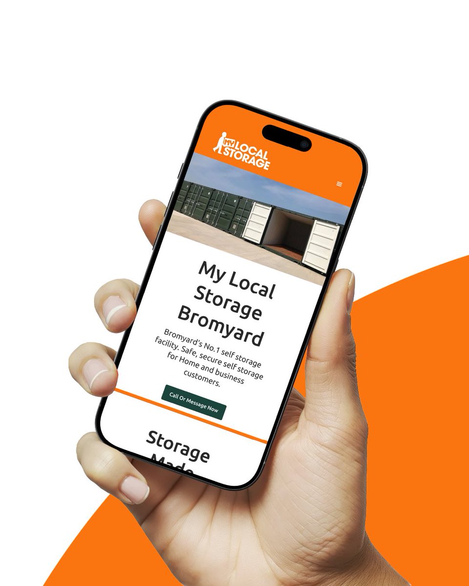 designshires's tweet image. 🚪✨ New Website Launch!

We recently had the pleasure of designing a fresh new site for My Local Storage Bromyard the area’s No.1 self-storage facility.

 #WebDesignUK #StorageSolutions #DesignInTheShires #NewWebsiteLaunch #BromyardBusiness #HerefordshireDesign #SmallBizUK