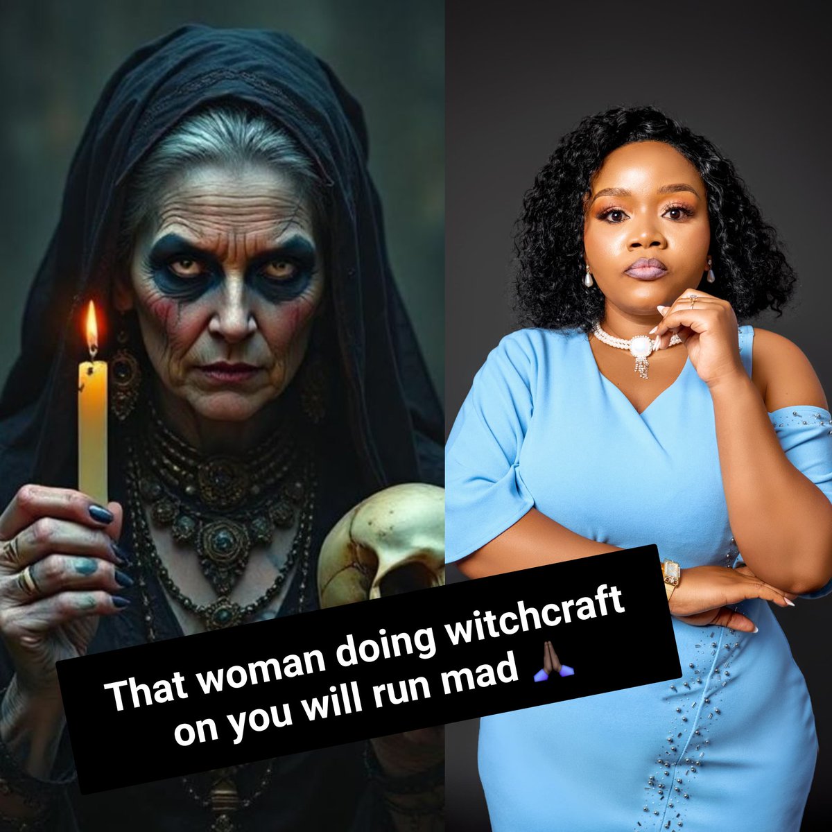 prophetessfay1's tweet image. That woman doing witchcraft on you will run mad in Jesus name amen