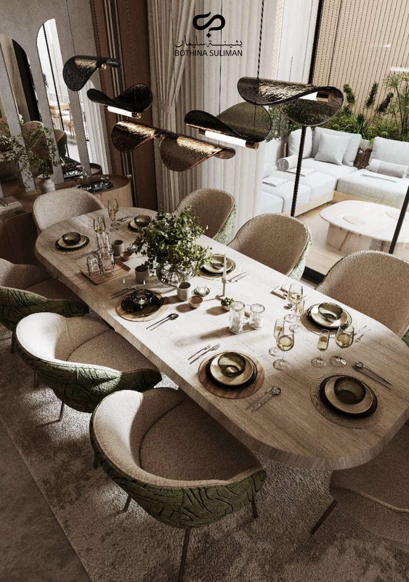 تصميم بلمسات خضراء من الثريا تضيف فخامة هادئة للصالة ، وتناسق الألوان في الكنب والكراسي يكمل الصورة برقي ✨
رخام أنيق في المكتبة يربط كل العناصر بتناغم عصري 🤍💚
#تصميم_داخلي #تصميم #عقارات_الرياض #تصاميم #مودرن #تنفيذ #مكتب_تصميم