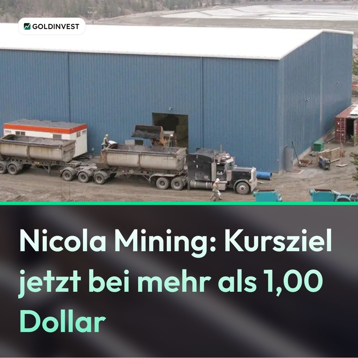 Neues Kursziel bei über 1,00 CAD! 📈 Nach Produktionsstart der Merrit-Mühle hebt Noble Capital Markets ihre Bewertung von Nicola Mining deutlich an. Auch die Finanzierung der Kupferexploration zeigt Vertrauen. Alle Details: goldinvest.de/nicola-mining-…