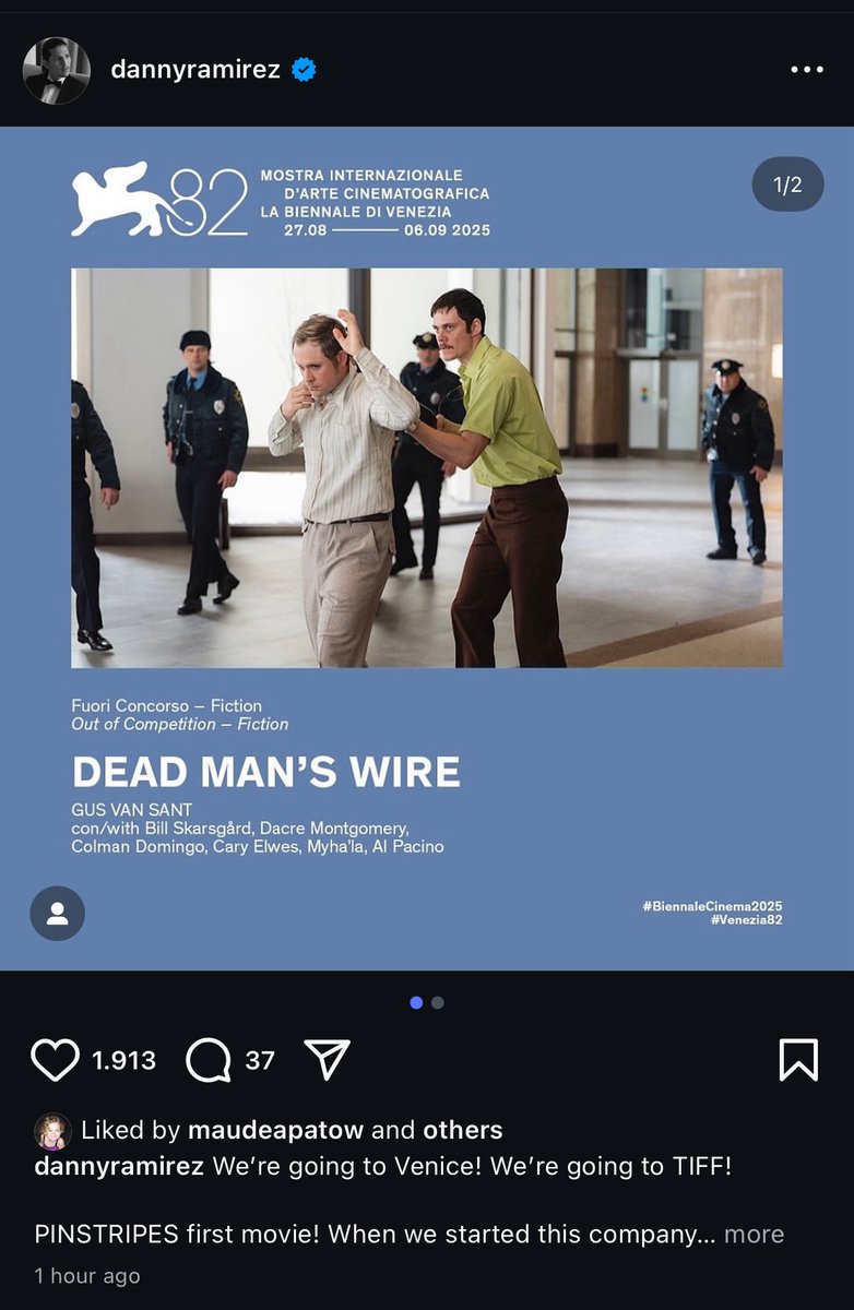 maudescat's tweet image. maude apatow and danny ramirez both going to tiff, this september is going to be amazing