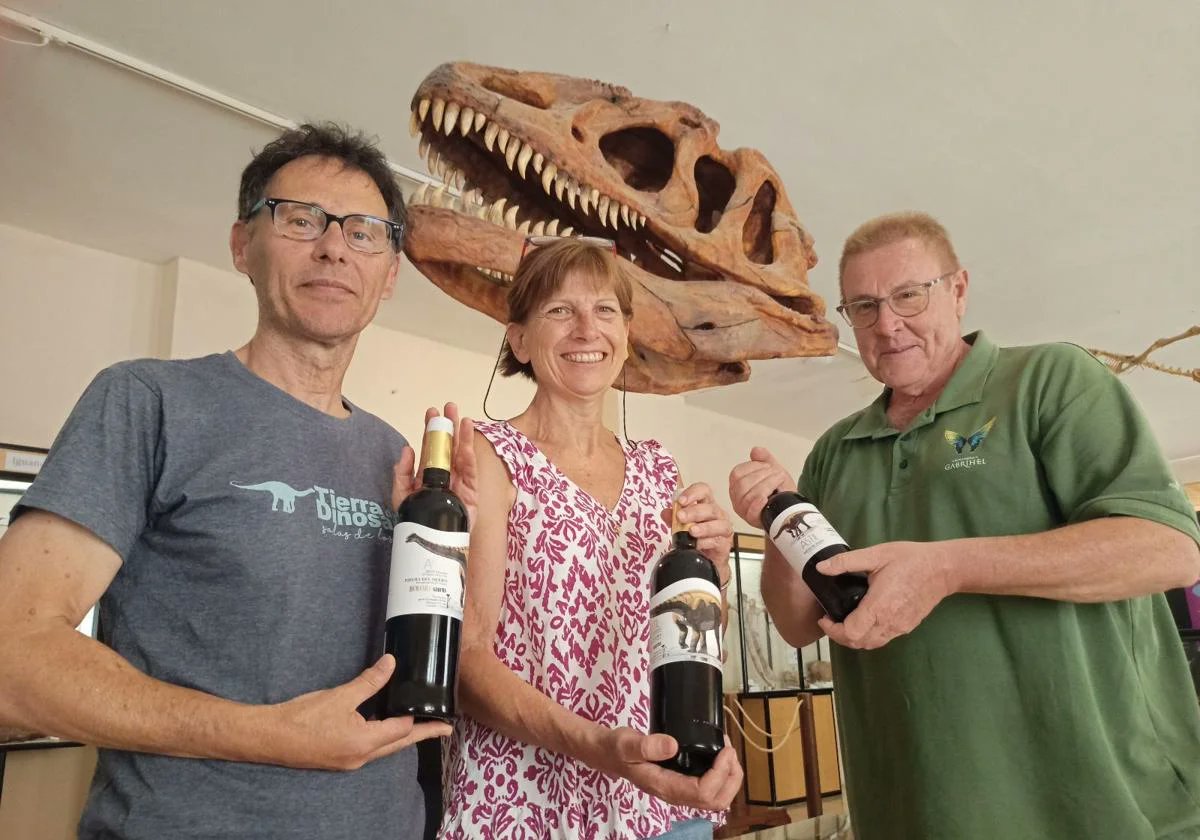 FDinosaurios's tweet image. Un vino de Ribera en honor a los #dinosaurios
(vía @burgosconecta)
@FDinosaurios y Bodegas Astil (@DORibera) lanzan una línea de vinos dedicada a Demandasaurus, con el objetivo de promocionar el patrimonio paleontológico de la Sierra de la Demanda.
n9.cl/78l9x