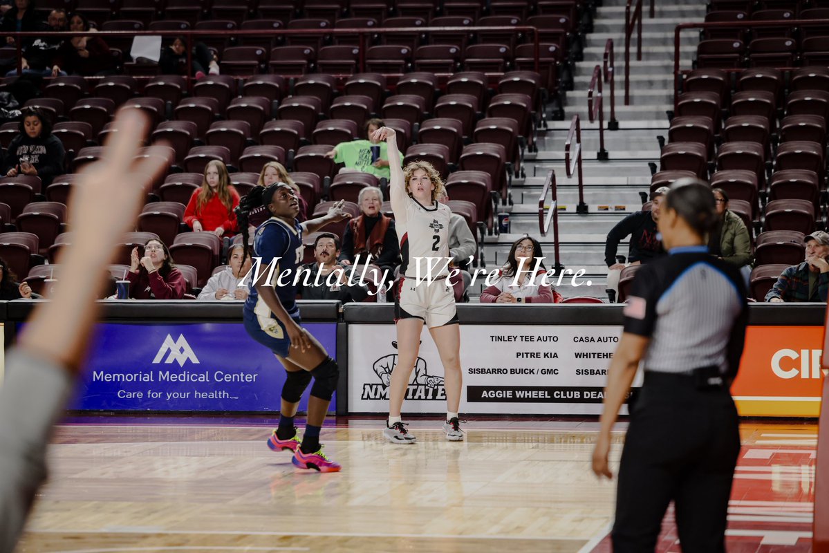 NMStateWBB's tweet image. Soon...
 
#AggieUp | #BigBELIEF