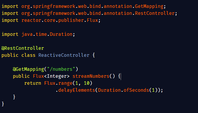 gutsOfDarkness8's tweet image. Building Non-Blocking, Event-Driven Apps with Spring Boot WebFlux:
Spring Boot’s WebFlux module lets you build non-blocking, event-driven applications that handle many requests efficiently without tying up threads.
Instead of traditional synchronous calls, WebFlux uses Reactive…