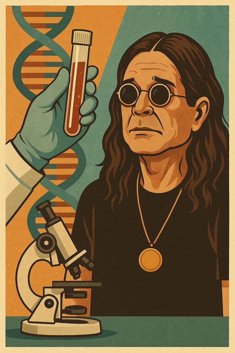 Nel 2004, gli scienziati analizzarono il DNA di #OzzyOsbourne per capire come fosse sopravvissuto a decenni di abuso di droghe e alcol.

Scoprirono una mutazione genetica unica che potrebbe averlo reso più resistente agli effetti delle sostanze.