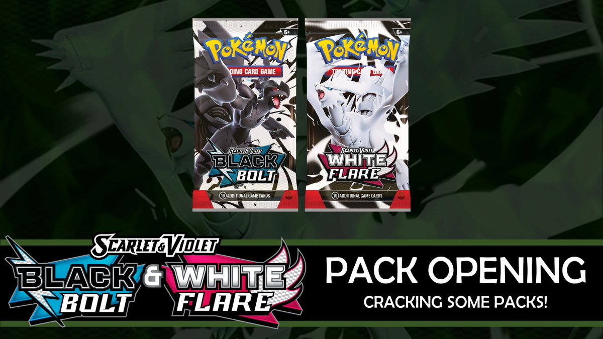 justinbasiltcg's tweet image. Hang out with me as I learn what I got from a Black Bolt &amp;amp; White Flare Poster Collection and a White Flare Binder Collection! 

youtu.be/ITZ8hHCmbpc

#Pokemon #PokemonTCG #PlayPokemon #PokemonCards #ポケカ