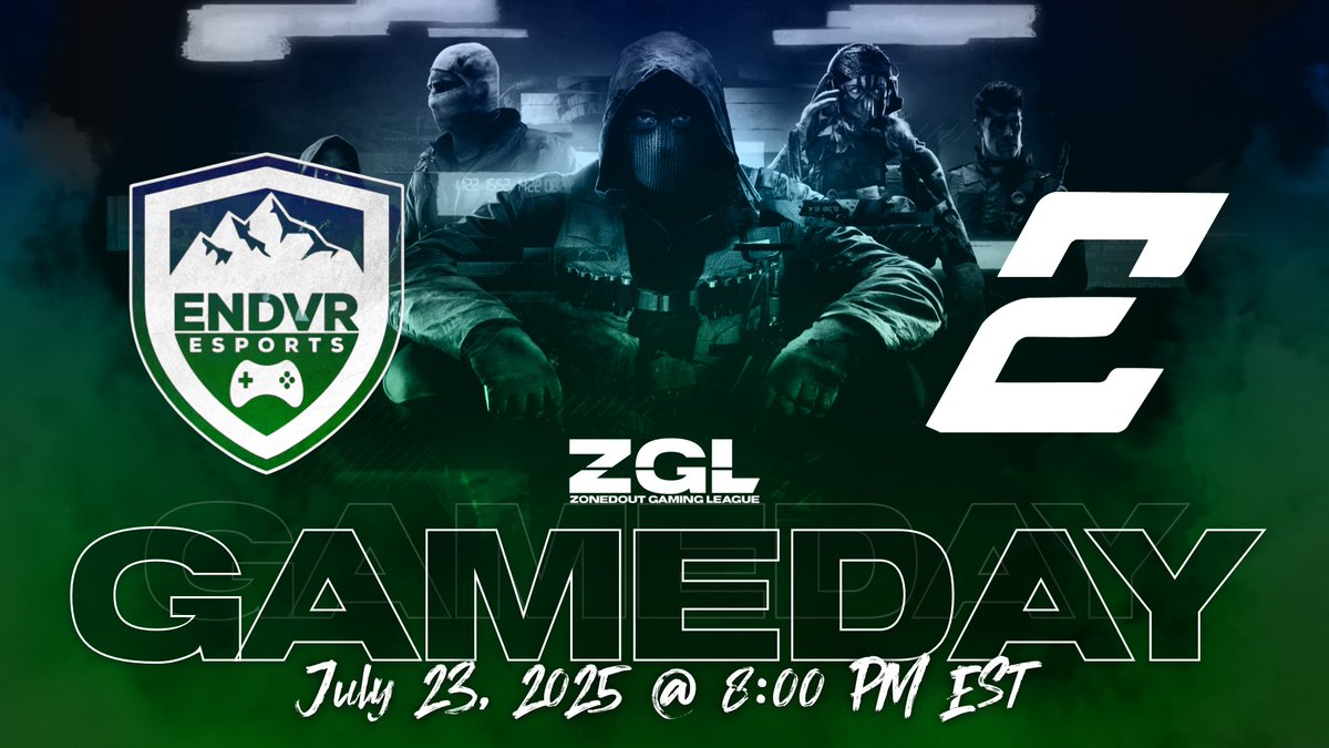 Endeavor Esports (@endvresportsgg) on Twitter photo TIME TO SHINE!
Tonight it’s <a href="/EndvrEsportsGG/">Endeavor Esports</a> vs <a href="/EpiQGamingLLC/">EpiQ Gaming</a> Black, a matchup for the ages. The boys have put in hard work this season in the <a href="/ZGLCallofDuty/">Zoned Out Gaming League</a> . Join us tonight, and come show some support! 🙏🏻
🎮<a href="/Justnsv/">Justn</a>
🎮<a href="/MannyElGoat/">ᴍᴛɢ</a>
🎮<a href="/PhantomTheJoke/">Ryan 🕷️</a>
🎮<a href="/zConn_/">Conn</a>
📺: TIME TO SHINE!
Tonight it’s <a href="/EndvrEsportsGG/">Endeavor Esports</a> vs <a href="/EpiQGamingLLC/">EpiQ Gaming</a> Black, a matchup for the ages. The boys have put in hard work this season in the <a href="/ZGLCallofDuty/">Zoned Out Gaming League</a> . Join us tonight, and come show some support! 🙏🏻
🎮<a href="/Justnsv/">Justn</a>
🎮<a href="/MannyElGoat/">ᴍᴛɢ</a>
🎮<a href="/PhantomTheJoke/">Ryan 🕷️</a>
🎮<a href="/zConn_/">Conn</a>
📺:
