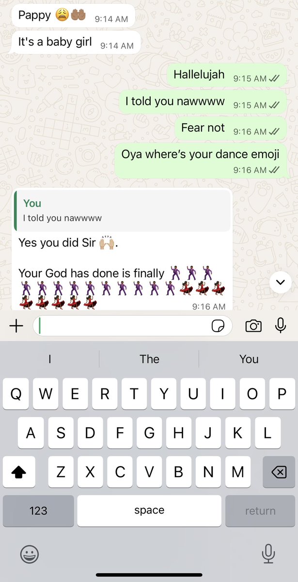 OfficialArole's tweet image. Testimonies are already coming in, less than 24hrs. Where’s your dance 🕺🕺🕺🕺🕺🕺. Somebody shout “Thank you Jesus with 🕺🕺🕺🕺🕺🕺”.
Congratulations @Mcharmony_cfr