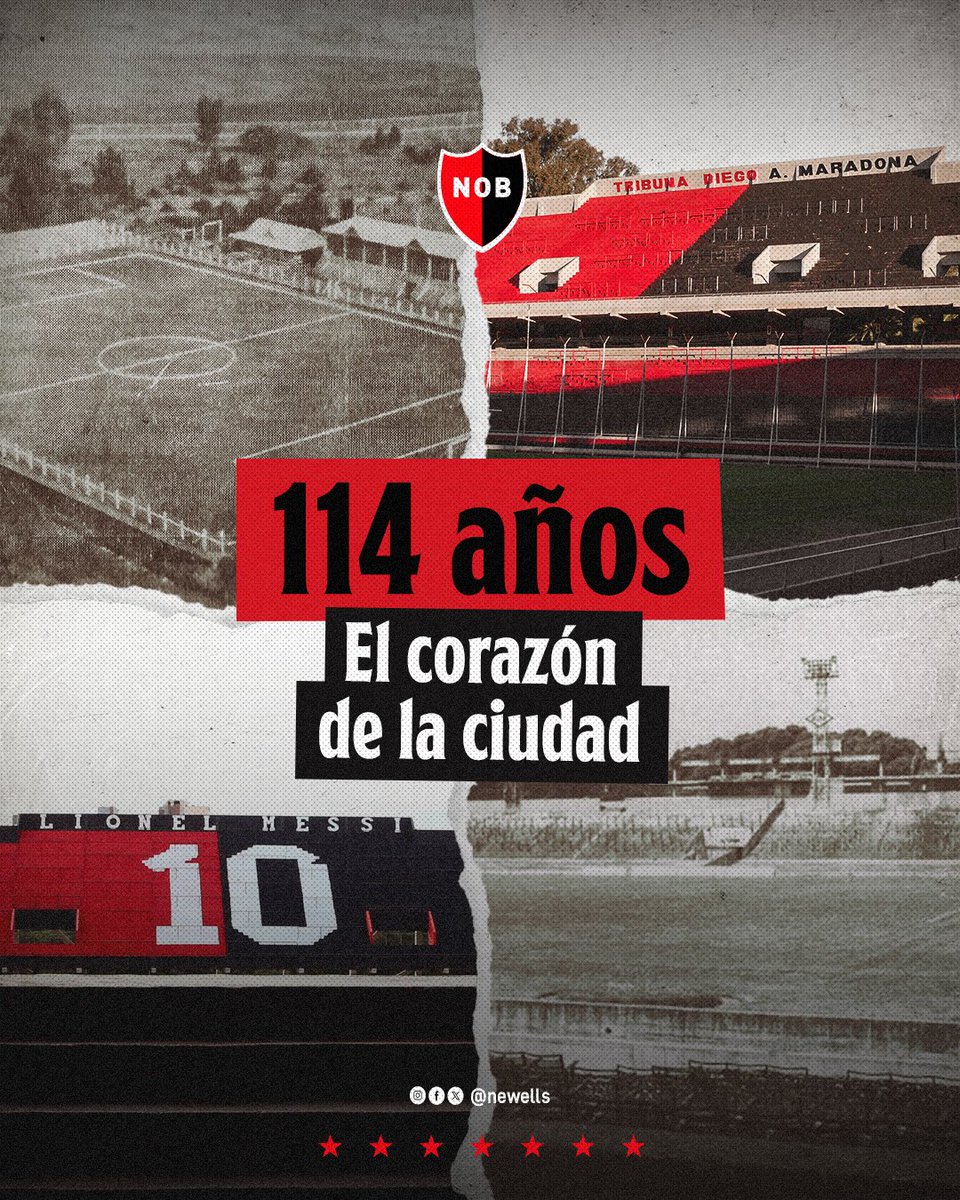 Nacimos y estamos en el corazón ❤️ de la ciudad, Vamos NEWELL'S