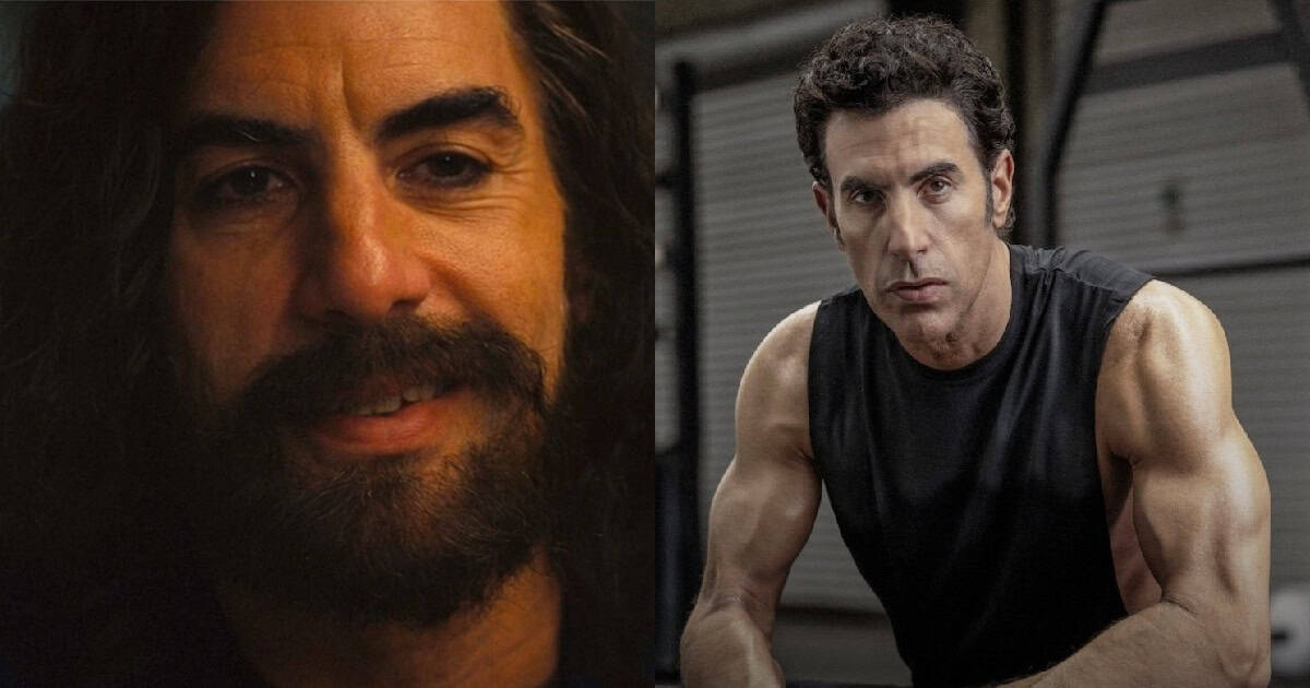 joblocom's tweet image. Sacha Baron Cohen shows off his muscular Mephisto makeover joblo.com/mephisto-makeo…