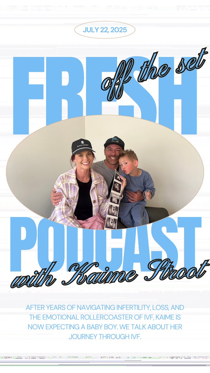 LISTEN NOW: This episode is for anyone navigating fertility—or anyone who wants to better understand what it means to hold on to hope.

art19.com/shows/fresh-of…