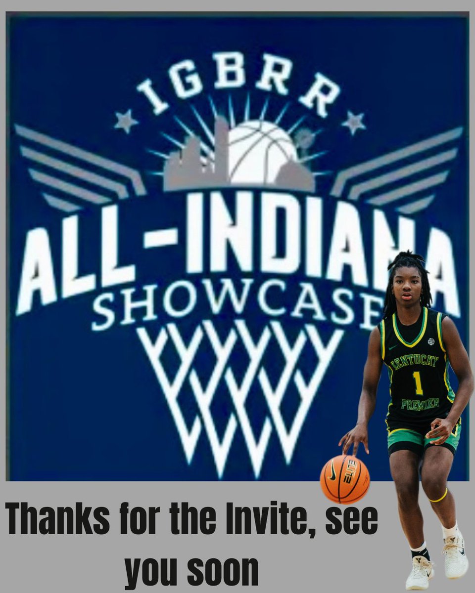 Would like to say thank you to <a href="/coachbeckett/">IGBRR Hoops</a> for inviting me to the IGBRR All-Indiana Showcase.

With only a few Freshmen being invited, I am so excited to be given this opportunity.
