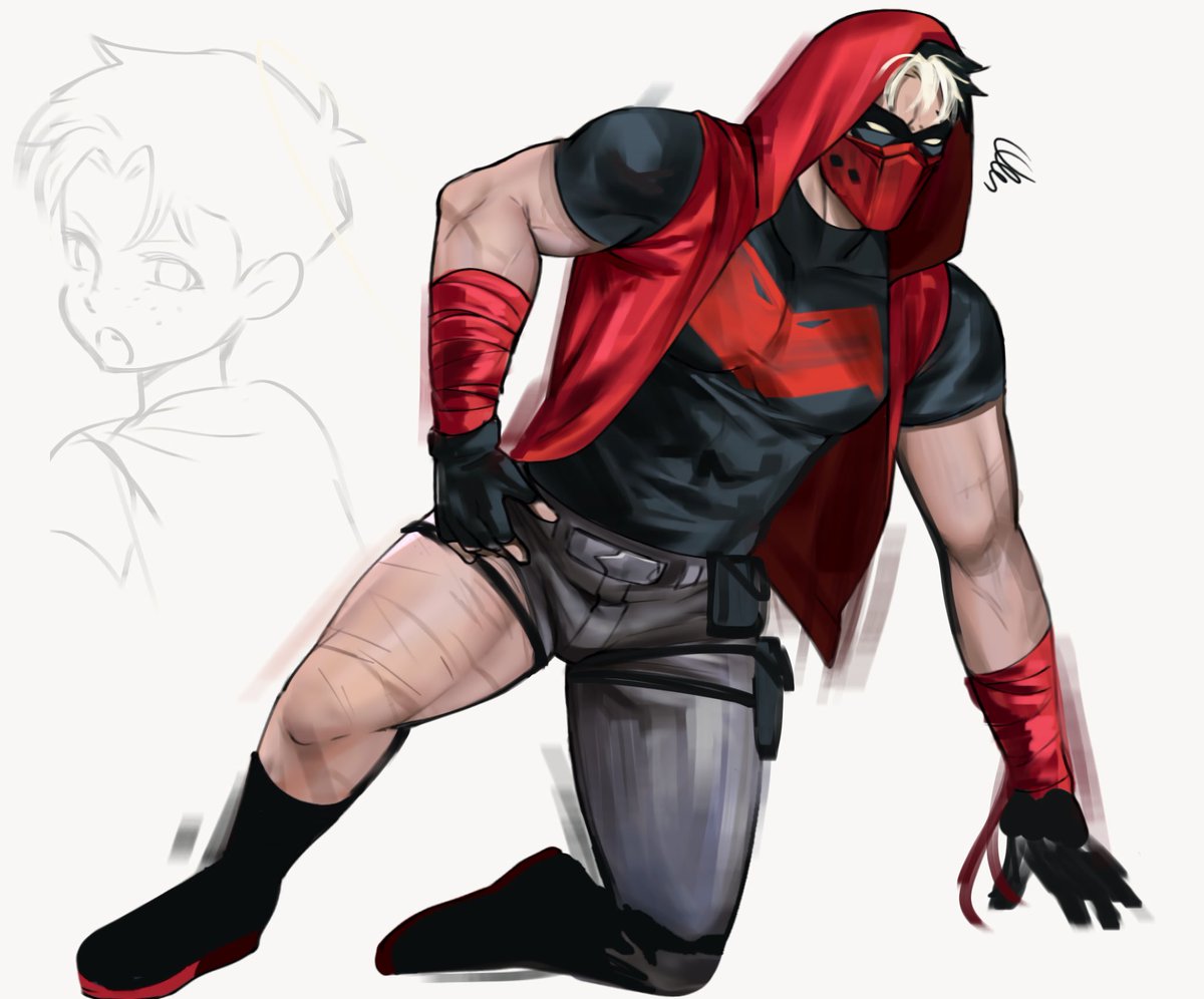 JONIE_DOM's tweet image. He remains no bigger than an apple — just like always🥺🍎
#jasontodd #redhood #robin