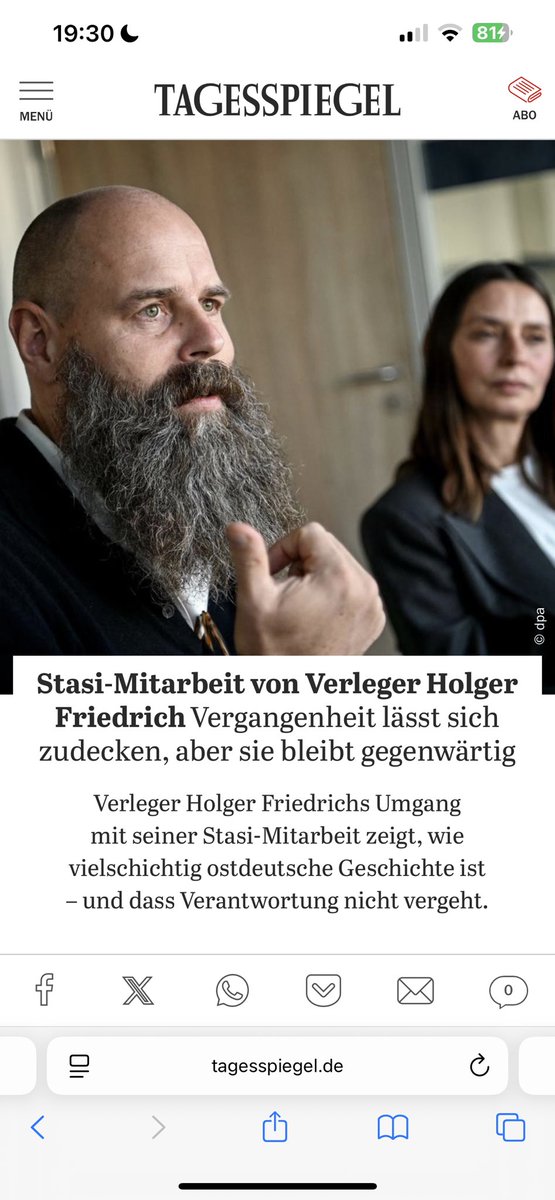 gtorges's tweet image. Im Klartext heißt das, daß @RAin_Meusel wissentlich oder fahrlässig die Unwahrheiten der Берлинская Правда des ehemaligen (?) StaSi-Agenten Holger Friedrich verbreitet.
Damit unterstützt sie nicht nur Russlands weltweiten Krieg gegen Demokratie und Menschenrechte sondern de facto…