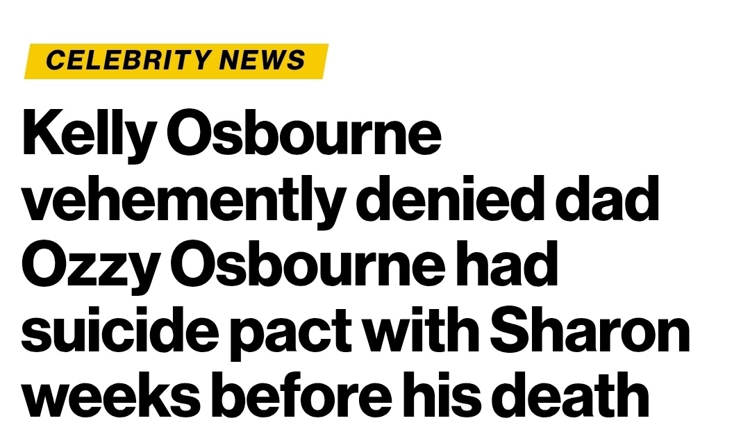 ThatUmbrella's tweet image. MSM writing this after Ozzy Osbourne passing proves
We DO NOT hate media enough.
They deserve so much more.