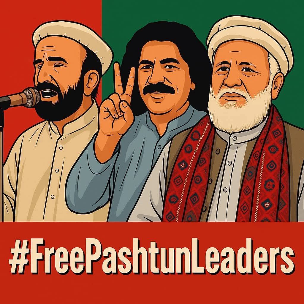 QTahirMsd's tweet image. #FreePashtunLeaders
ملک نصیر افریدی، علی وزیر اور حاجی عبدالصمد کو ریاست نے خیبرپختونخوا، پنجاب ، بلوچستان کے سارے ضلع کے جیلوں میں گھما کر ابھی سندھ کے حوالے کئے ہے اور سندھ کئ ایف ائ ار میں ضمانت ہوگئ لیکن ابھی ایسے علاقوں سے ایف آئی آر لارہے ہے جن کی نام تک ہم نے نہی سنا 💔