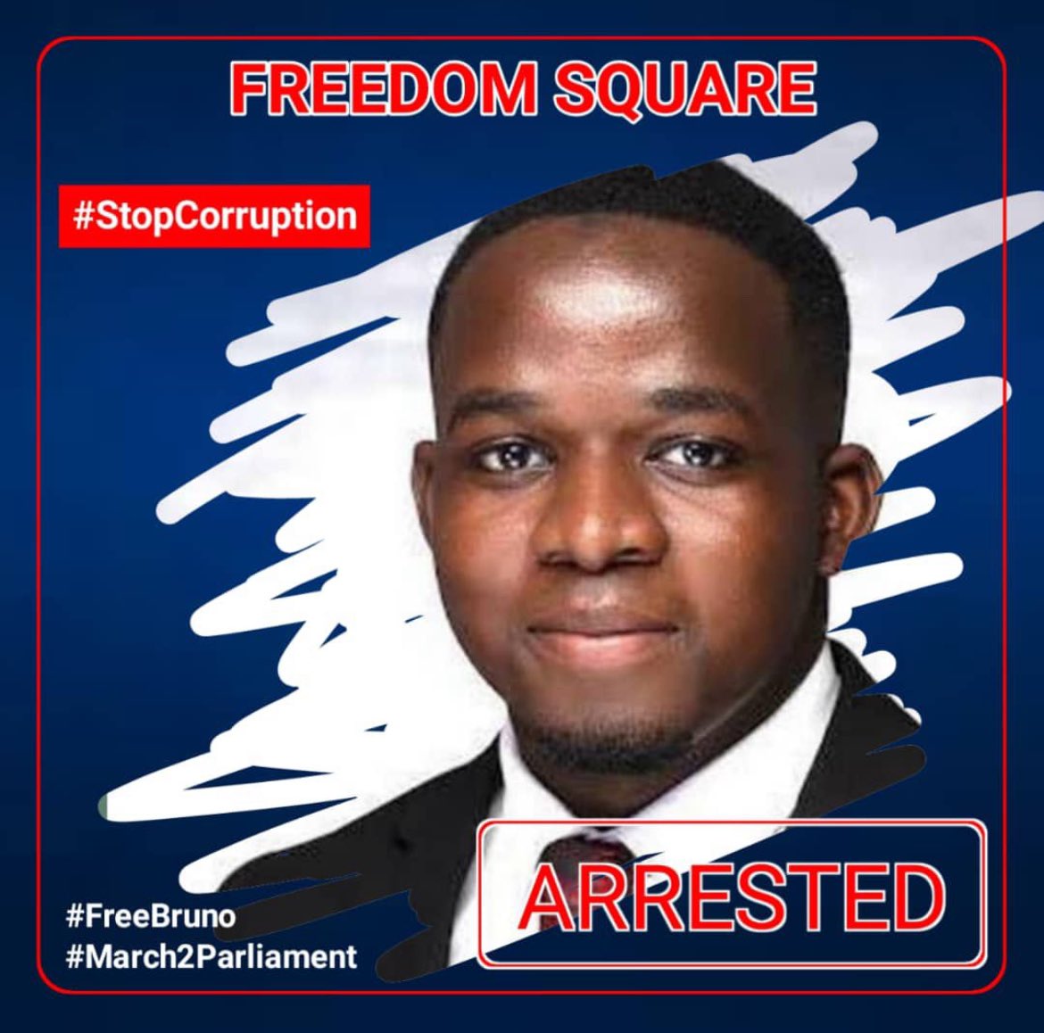KAMOGABRUNO5's tweet image. On this day last year, together with colleagues we embarked on an agenda to March to Parliament against the increasing corruption in our country. I salute you all young people who have sacrificed and vowed to stand for what is right. ALUTA CONTINUA