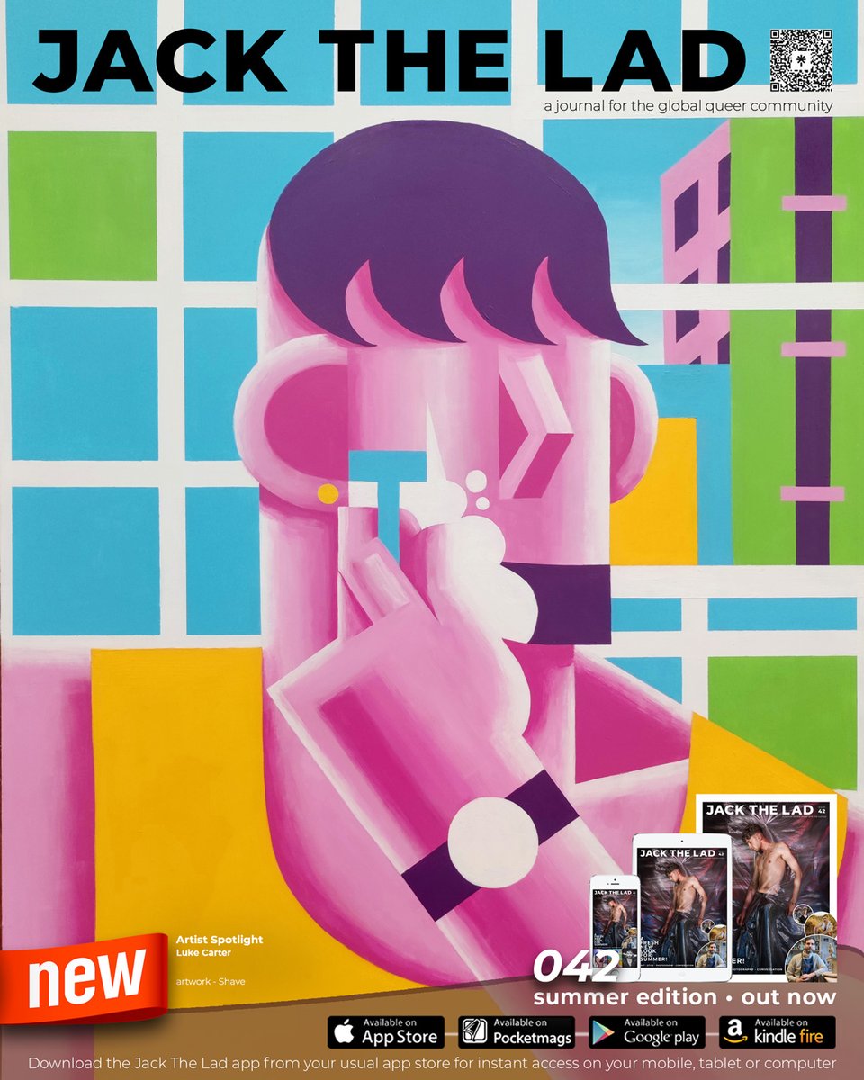 If you've yet to discover the artwork of Germany based artist Luke Carter then download yourself the Summer Edition of Jack The Lad where you'll find a stunning, exclusively curated introductory 16 page gallery featuring many examples of his finest work. linktr.ee/jacktheladmag