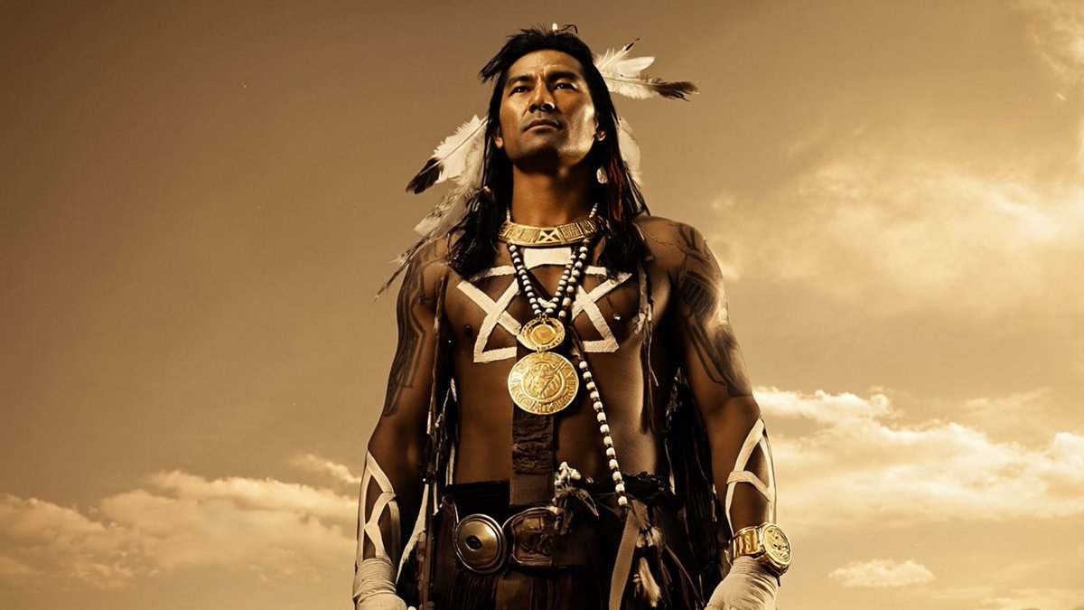 UNRE3L's tweet image. Just for you Guys -  ReSpect! #NativeAmerican in color  💕
#NativeArt "The 3 Tribes" 🤘Warriors🤘