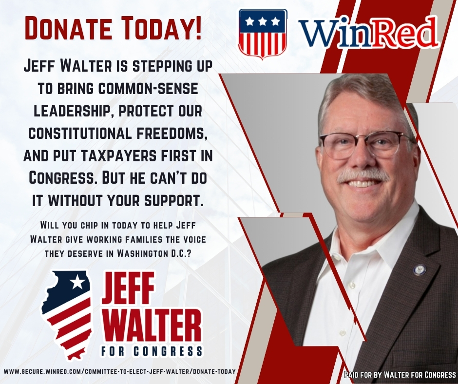 JeffWalterIL's tweet image. Jeff Walter is fighting to bring common sense leadership to Congress and put Illinois families first — but we can’t do it without you. Chip in today and stand with Jeff!
👉 secure.winred.com/committee-to-e… #twill #IL11🇺🇸
