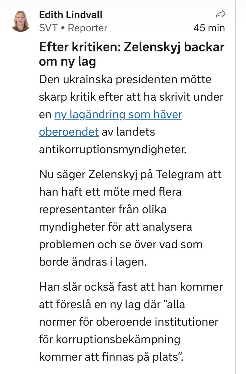 Ericson_ubbhult's tweet image. Bra. Folkliga protester och press från EU ger effekt. Gör om och gör rätt! Ukraina måste värna sin demokratiska process och kampen mot korruption. Inte backa tillbaka.