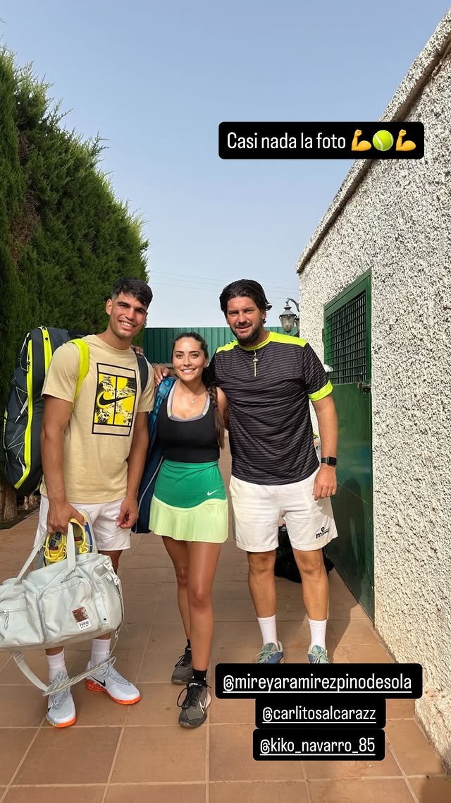 carlosalcarazbr's tweet image. Carlos treinando hoje em Murcia.
📸 | kiko_navarro_85 IG
