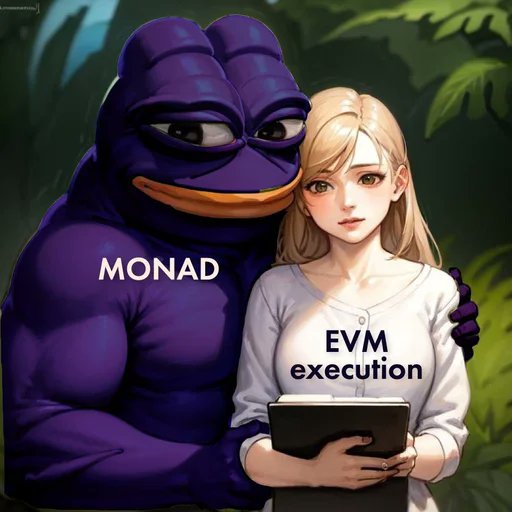 What does a creature like me gotta do to get on the leaderboard with <a href="/monad/">Monad ⨀</a>??

Look I have been dipping in other pools but the main pool is purple ok. 

I just monad everyday in chat or on my twitter account. 

Still buzzing I have made over 1000 followers, understand crypto and