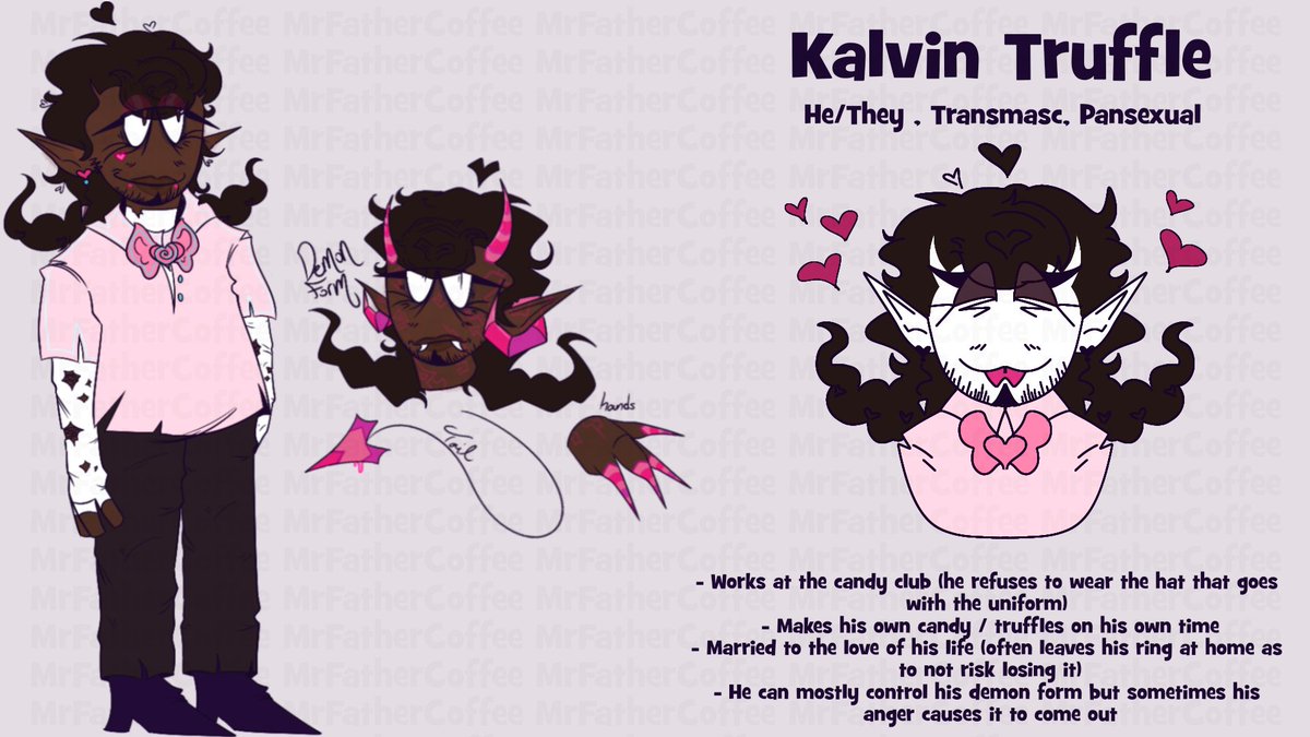 MrFatherCoffee's tweet image. Kalvin Truffle [ Oc Ref ]

#spookymonth #spookymonthoc