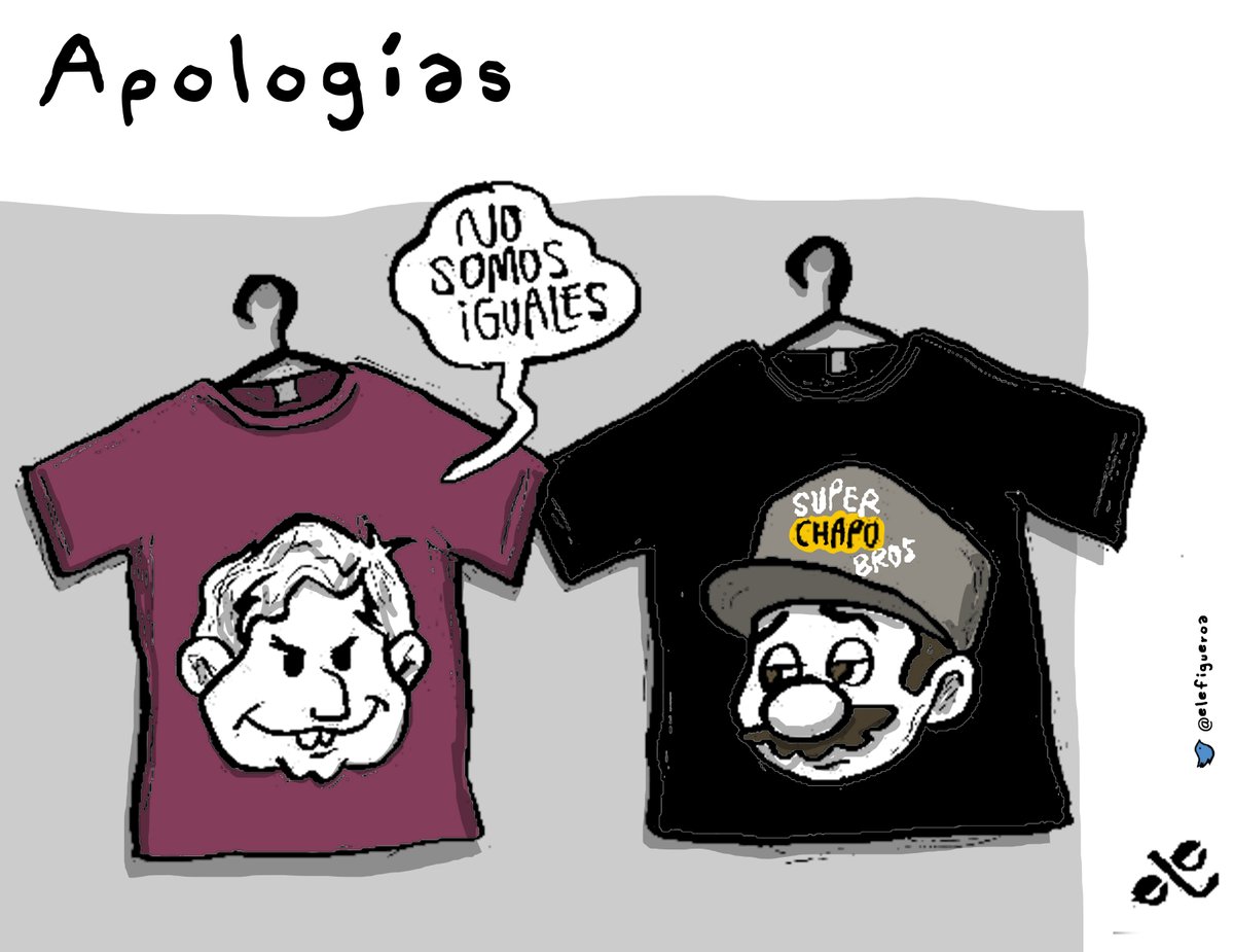 Hay #Apologías más discretas, de toda ocasión...

Cartón de  <a href="/elefigueroa/">eLe</a>