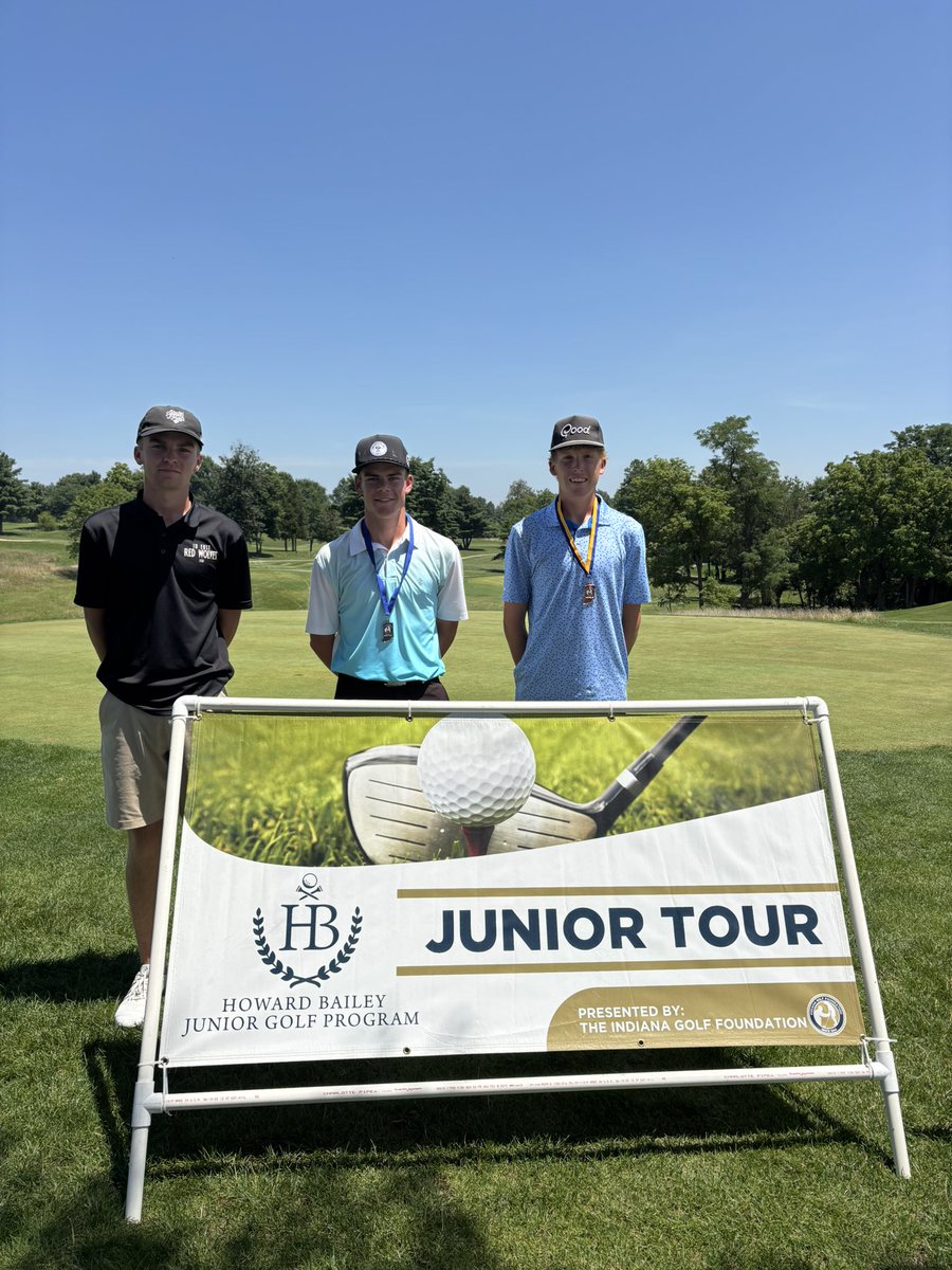Thank you Sunrise Golf course for hosting our Junior tour event! ⛳️

Boys 16-19 
1st. Landon True -68 
2nd. Dustin Turpin-71 
3rd. Cameron Knepp-72